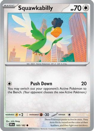 Squawkabilly (160) [SV10 Destined Rivals] Reverse Holofoil - Common