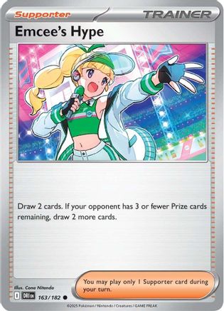 Emcee's Hype (163/182) [SV10 Destined Rivals] - Common