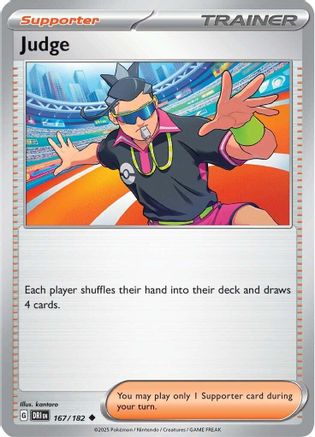 Judge (167/182) [SV10 Destined Rivals] Reverse Holofoil - Uncommon