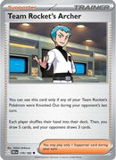 Team Rocket's Archer (170/182) [SV10 Destined Rivals] Reverse Holofoil - Uncommon