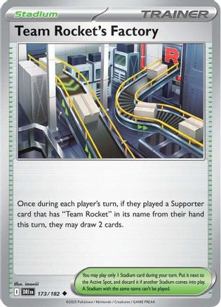Team Rocket's Factory (173) [SV10 Destined Rivals] - Uncommon