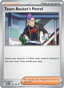 Team Rocket's Petrel (176/182) [SV10 Destined Rivals] Reverse Holofoil - Uncommon