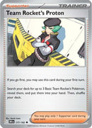 Team Rocket's Proton (177/182) [SV10 Destined Rivals] Reverse Holofoil - Uncommon