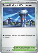 Team Rocket's Watchtower (180) [SV10 Destined Rivals] Reverse Holofoil - Uncommon