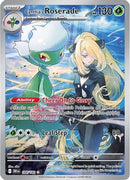 Cynthia's Roserade (184/182) [SV10 Destined Rivals] Holofoil - Illustration Rare
