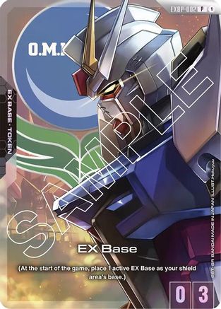 EX Base (EXBP-002) (Official Card Case Set 01) (EXBP-002) - Promotional EX Base Tokens Holofoil
