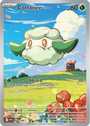 Cottonee (090/086) [SV White Flare] Holofoil - Illustration Rare
