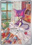Purrloin (136/086) [SV White Flare] Holofoil - Illustration Rare