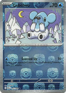 Cubchoo (Master Ball Pattern) (025) [SV Black Bolt] Holofoil - Common