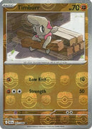 Timburr (Master Ball Pattern) (047) [SV Black Bolt] Holofoil - Common