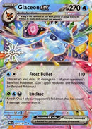 Glaceon ex (Holiday Calendar) (026/131) [SV Prismatic Evolutions] Holofoil - Double Rare