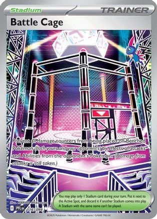 Battle Cage (116/094) [ME02 Phantasmal Flames] Holofoil - Ultra Rare