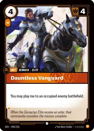 Dauntless Vanguard (093/221) - Spiritforged Foil