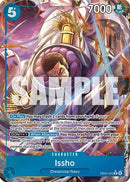 Issho - EB04-022 (Alternate Art) (EB04-022) - The Azure Sea's Seven Foil