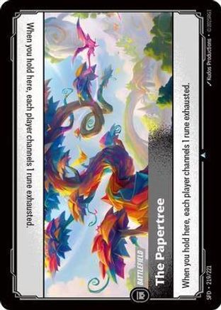 The Papertree (219/221) - Spiritforged Foil