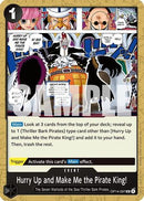 Hurry Up and Make Me the Pirate King! (OP14-097) - The Azure Sea's Seven