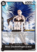 Miss Doublefinger(Zala) (OP14-086) - The Azure Sea's Seven Release Event Cards