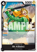 Mr.4(Babe) (OP14-093) - The Azure Sea's Seven Release Event Cards