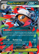 Mega Scrafty ex (135/217) [ME Ascended Heroes] Holofoil - Double Rare