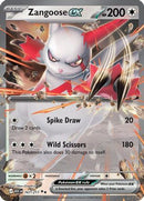 Zangoose ex (167) [ME Ascended Heroes] Holofoil - Double Rare