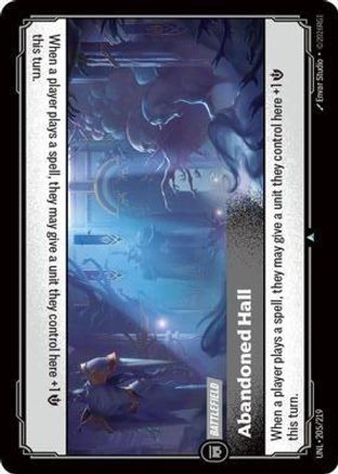 Abandoned Hall (205/219) - Unleashed