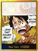 DON!! Card (Luffy) (Gold) - Adventure on Kami's Island Foil