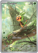 Chespin (087/086) [ME04 Chaos Rising] Holofoil - Illustration Rare