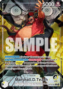 Marshall.D.Teach (080) (Alternate Art) (OP16-080) - The Time of Battle Foil