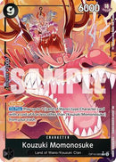 Kouzuki Momonosuke (085) (Alternate Art) (OP16-085) - The Time of Battle Foil