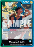 Monkey.D.Luffy (022) (OP16-022) - The Time of Battle