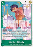 Monkey.D.Luffy (034) (OP16-034) - The Time of Battle Foil