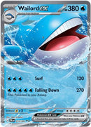 Wailord ex (016/084) [ME05 Pitch Black] Holofoil - Double Rare