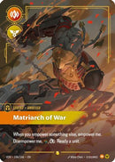 Ambessa - Matriarch of War (Overnumbered) (196/166) - Vendetta Foil