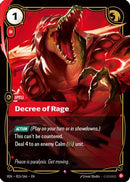 Decree of Rage (015/166) - Vendetta Foil