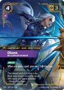 Diana, No Longer Human (Overnumbered) (183/166) - Vendetta Foil