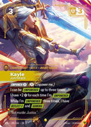 Kayle, Justified (Overnumbered) (185/166) - Vendetta Foil