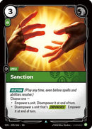 Sanction (035/166) - Vendetta