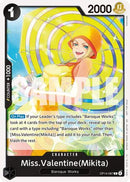 Miss.Valentine(Mikita) (Tournament Pack 2026 Vol. 3) (OP14-087) - One Piece Promotion Cards
