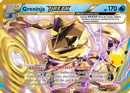 Greninja BREAK (041/122) [ME 30th Celebration Classic Collection] Holofoil - Classic Collection
