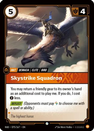 Skystrike Squadron (075/167) - Radiance