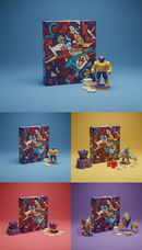 Collector’s edition strategy game with sculpted pieces