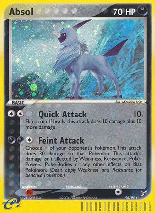 Absol (96/95) [Team Magma vs Team Aqua] Holofoil - Secret Rare