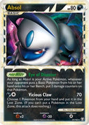 Absol (Prime) (91/102) [Triumphant] Holofoil - Ultra Rare