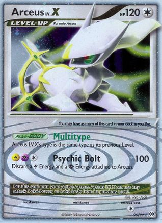 Arceus Lv.X (096/99) [Arceus] Holofoil - Ultra Rare
