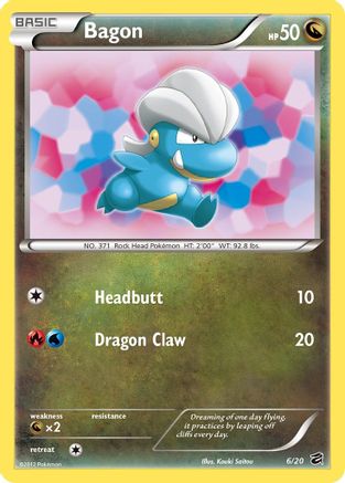 Bagon (006/20) [Dragon Vault] Holofoil - Holo Rare