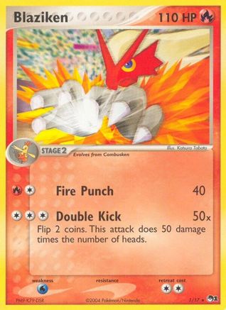 Blaziken (001/017) [POP Series 1] Holofoil - Rare