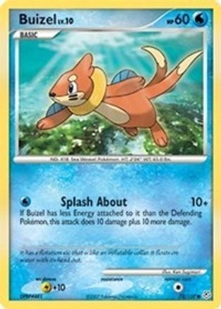 Buizel (072/130) [Diamond and Pearl] Reverse Holofoil - Common