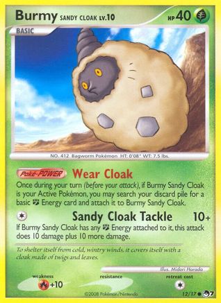 Burmy Sandy Cloak (012/017) [POP Series 7] - Common
