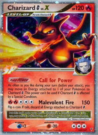 Charizard G Lv.X (143/147) [Supreme Victors] Holofoil - Ultra Rare
