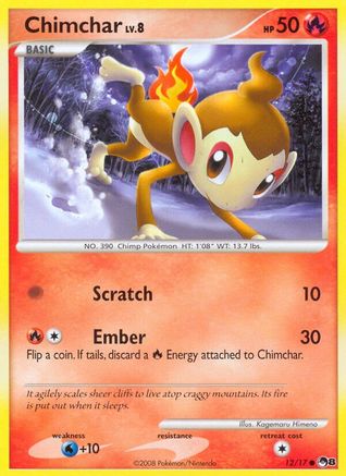 Chimchar (012/017) [POP Series 8] - Common